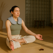 Kozi Soothing Neck Wrap - Microwave Heat Pad/ Cooling Neck Wrap: